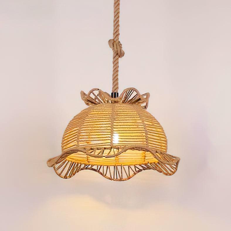 Retro Hemp Rope Interesting Houselight Pendant Light