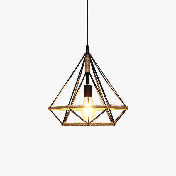 Retro Hemp Rope Interesting Houselight Pendant Light