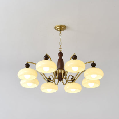 Revival Crown Electrolier Chandelier