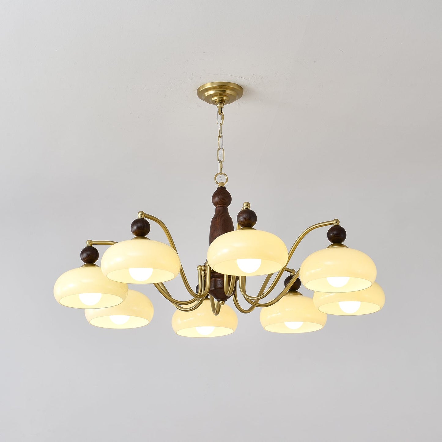 Revival Crown Electrolier Chandelier