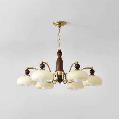 Revival Crown Electrolier Chandelier