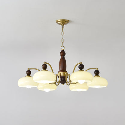 Revival Crown Electrolier Chandelier