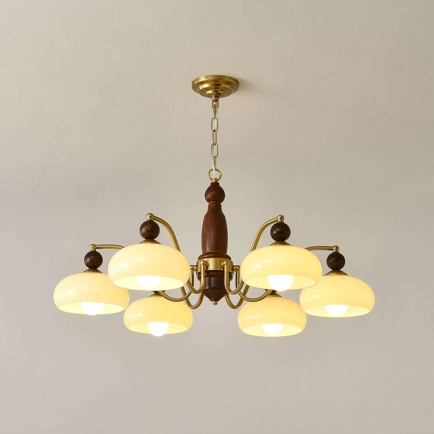 Revival Crown Electrolier Chandelier