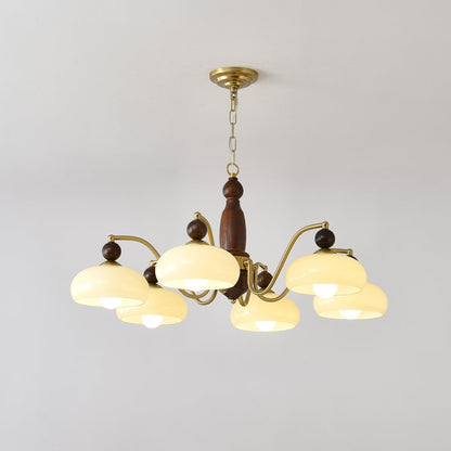 Revival Crown Electrolier Chandelier