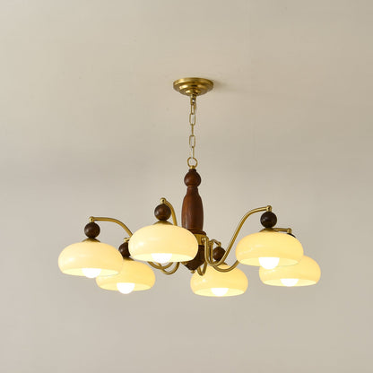 Revival Crown Electrolier Chandelier