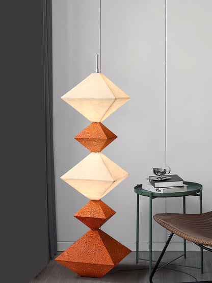 Rhombus Cube Floor-standing Lamp Floor Lamp