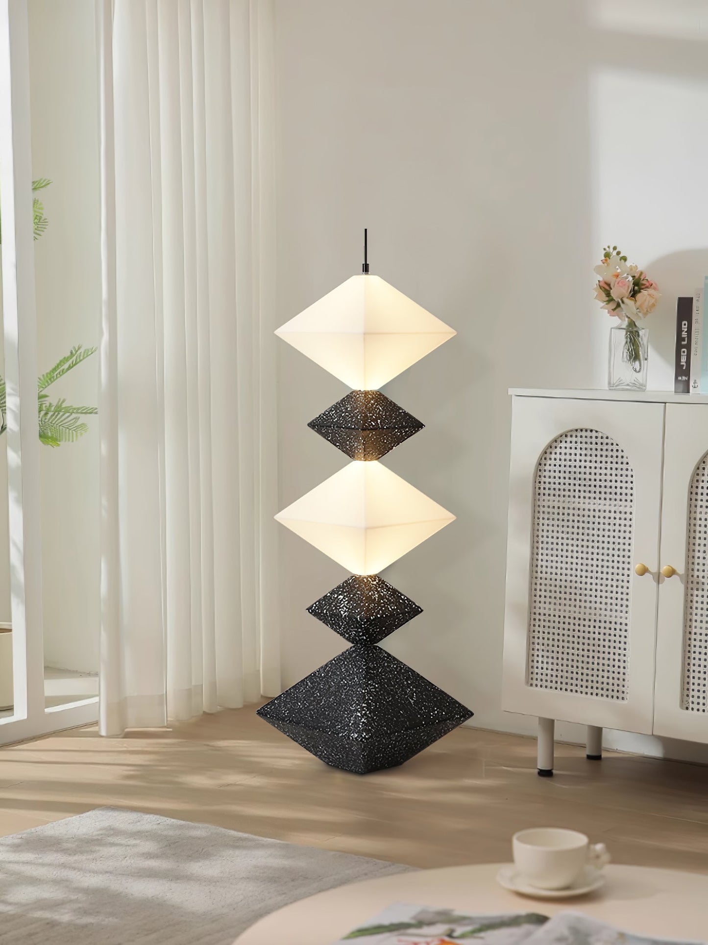 Rhombus Cube Floor-standing Lamp Floor Lamp