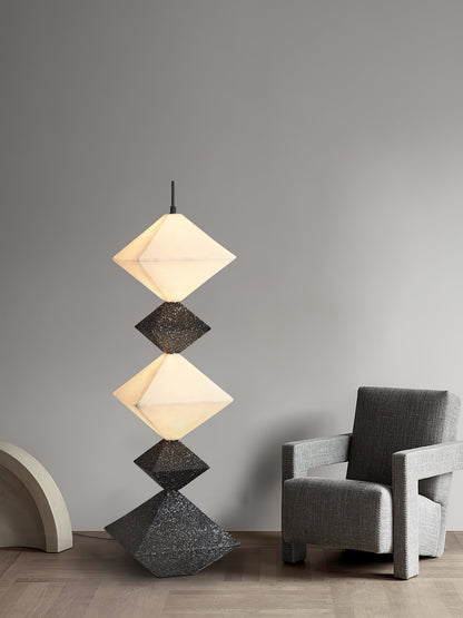 Rhombus Cube Floor-standing Lamp Floor Lamp