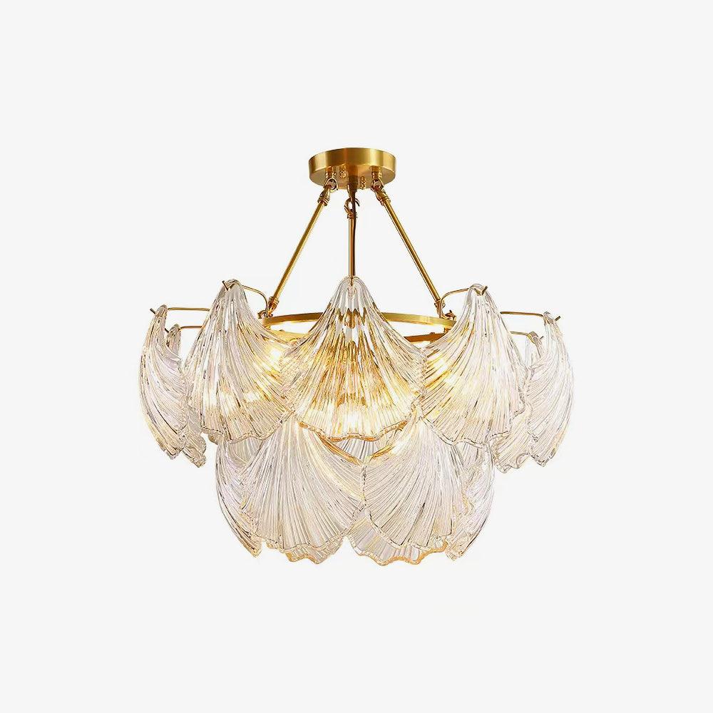 Ribbed Shell Overhead light Ceiling light