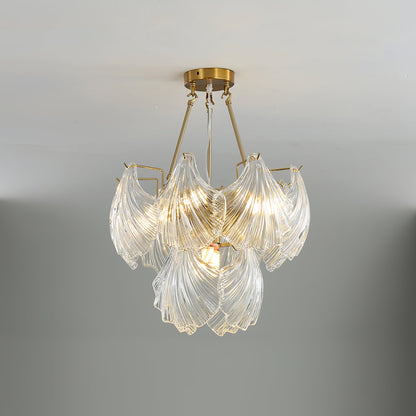 Ribbed Shell Overhead light Ceiling light