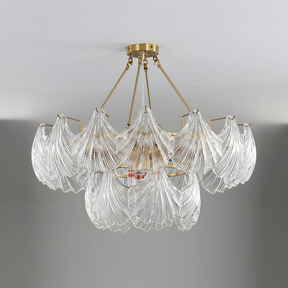 Ribbed Shell Overhead light Ceiling light