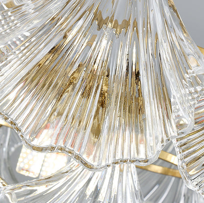 Ribbed Shell Overhead light Ceiling light