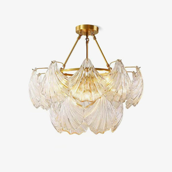 Ribbed Shell Overhead light Ceiling light