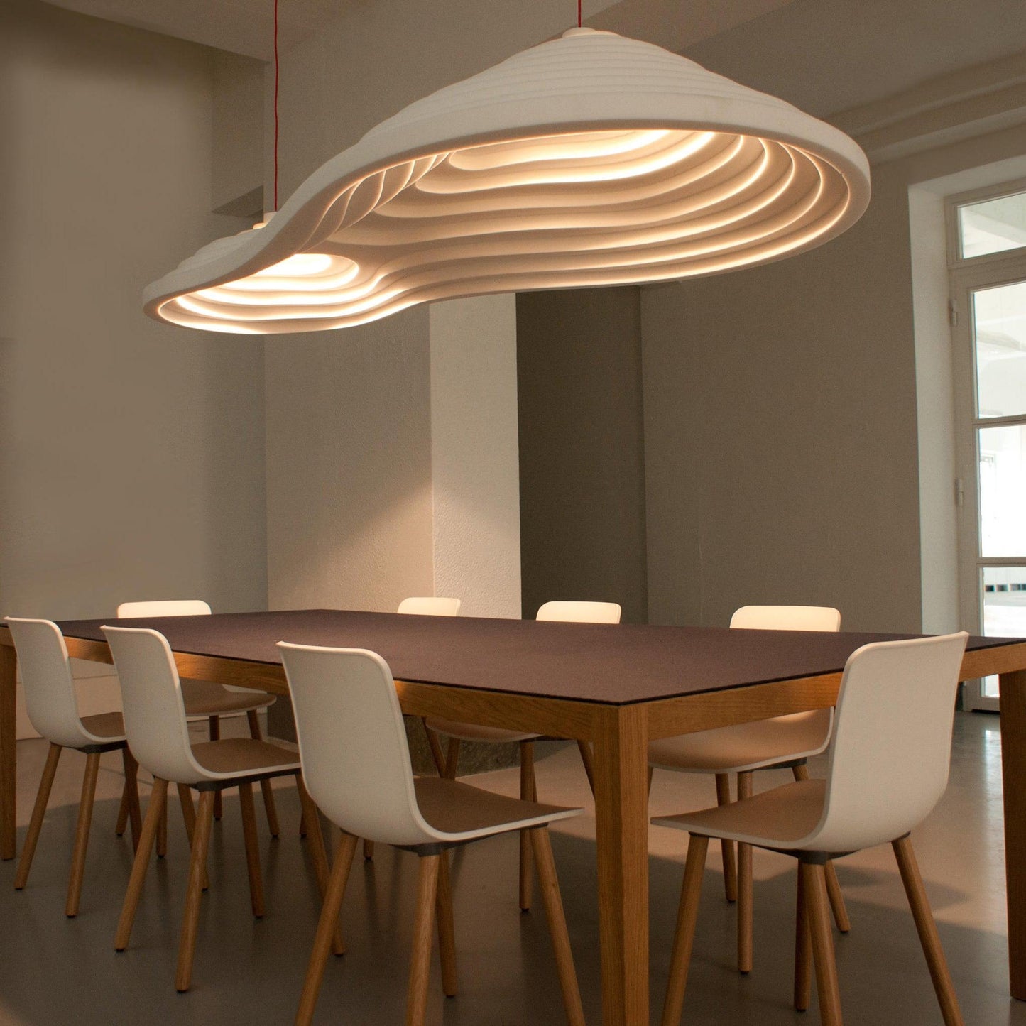 Rice Field Acoustic Droplight Pendant Lamp