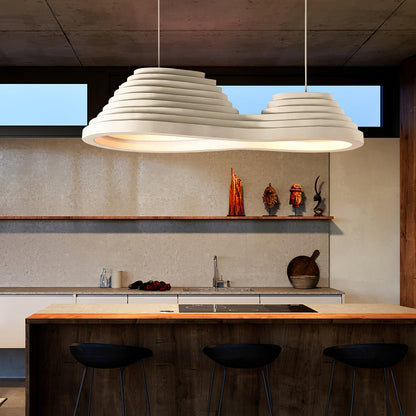 Rice Field Acoustic Droplight Pendant Lamp