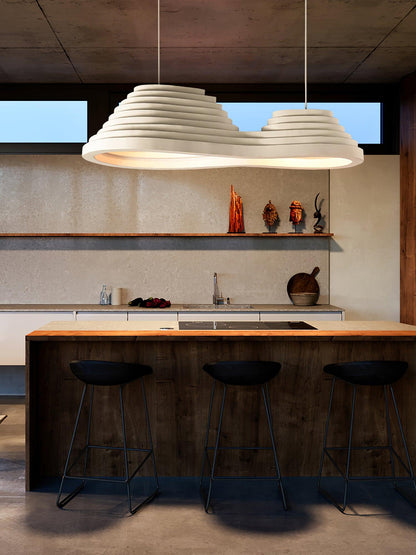 Rice Field Acoustic Droplight Pendant Lamp