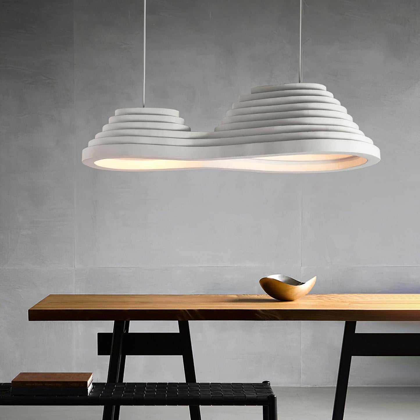 Rice Field Acoustic Droplight Pendant Lamp