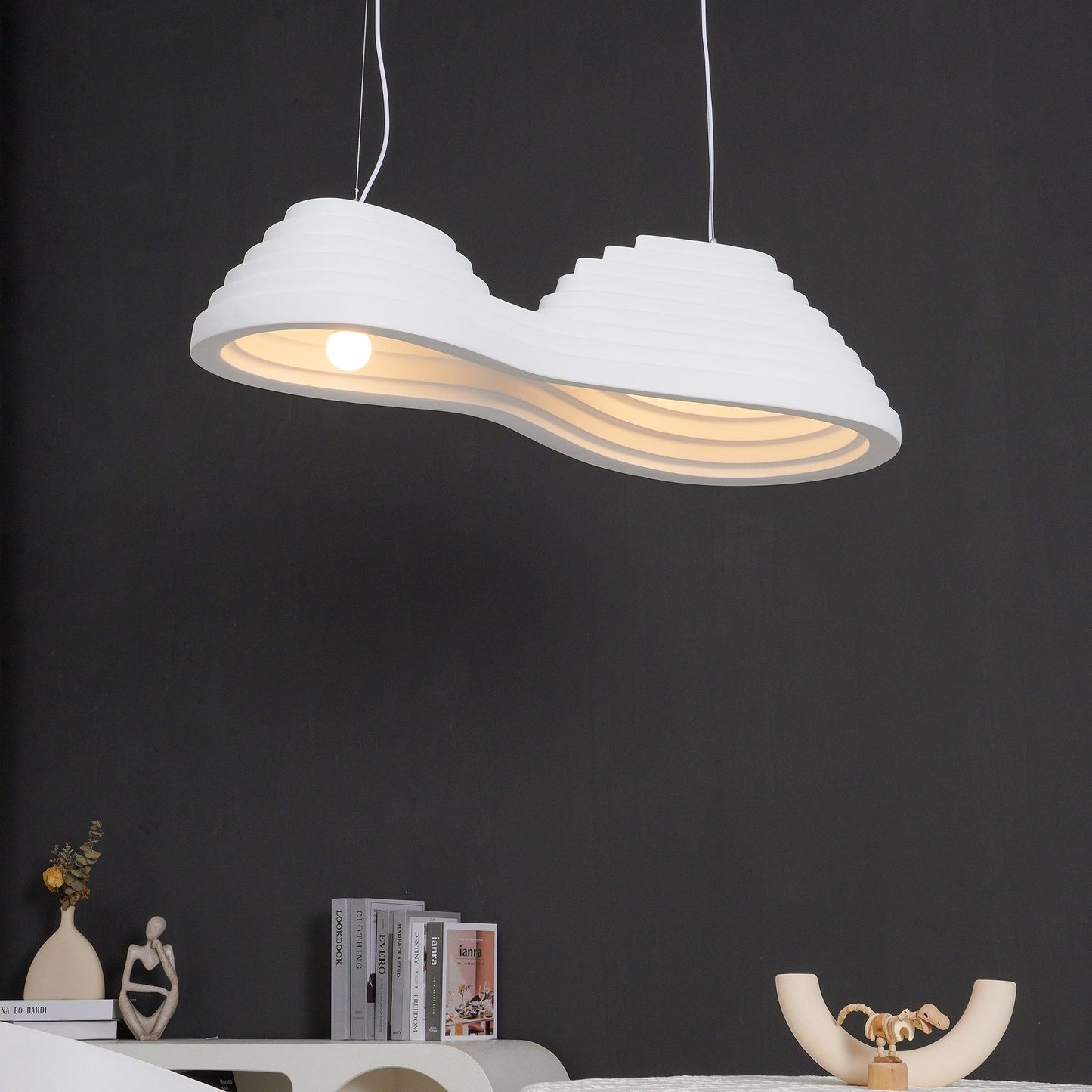 Rice Field Acoustic Droplight Pendant Lamp