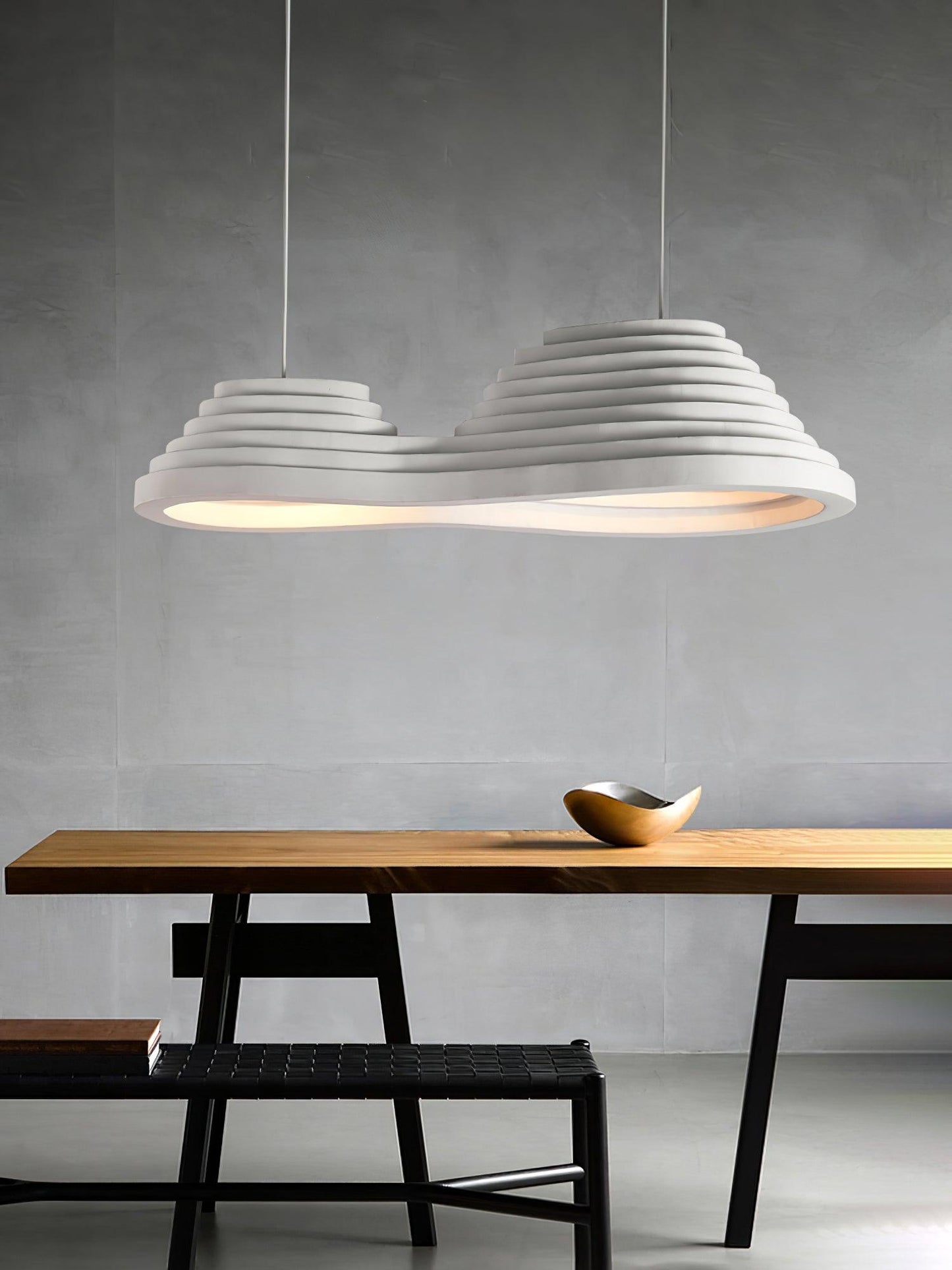 Rice Field Acoustic Droplight Pendant Lamp