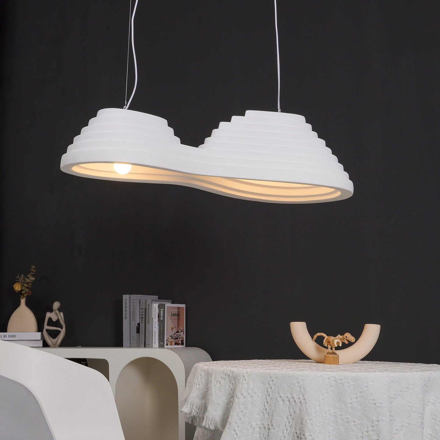 Rice Field Acoustic Droplight Pendant Lamp