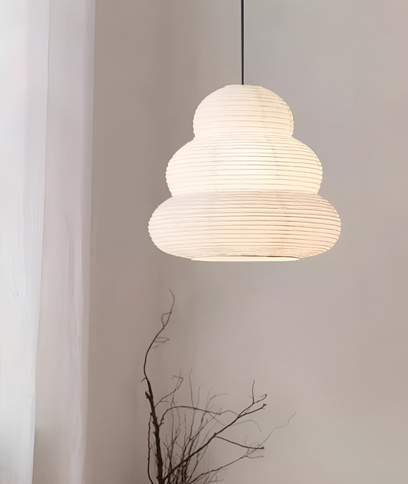 Rice Paper 24N Hanging light Pendant Light