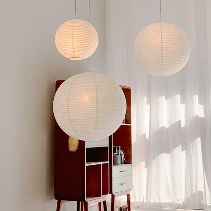 Washi Paper A Hanging light Pendant Lamp