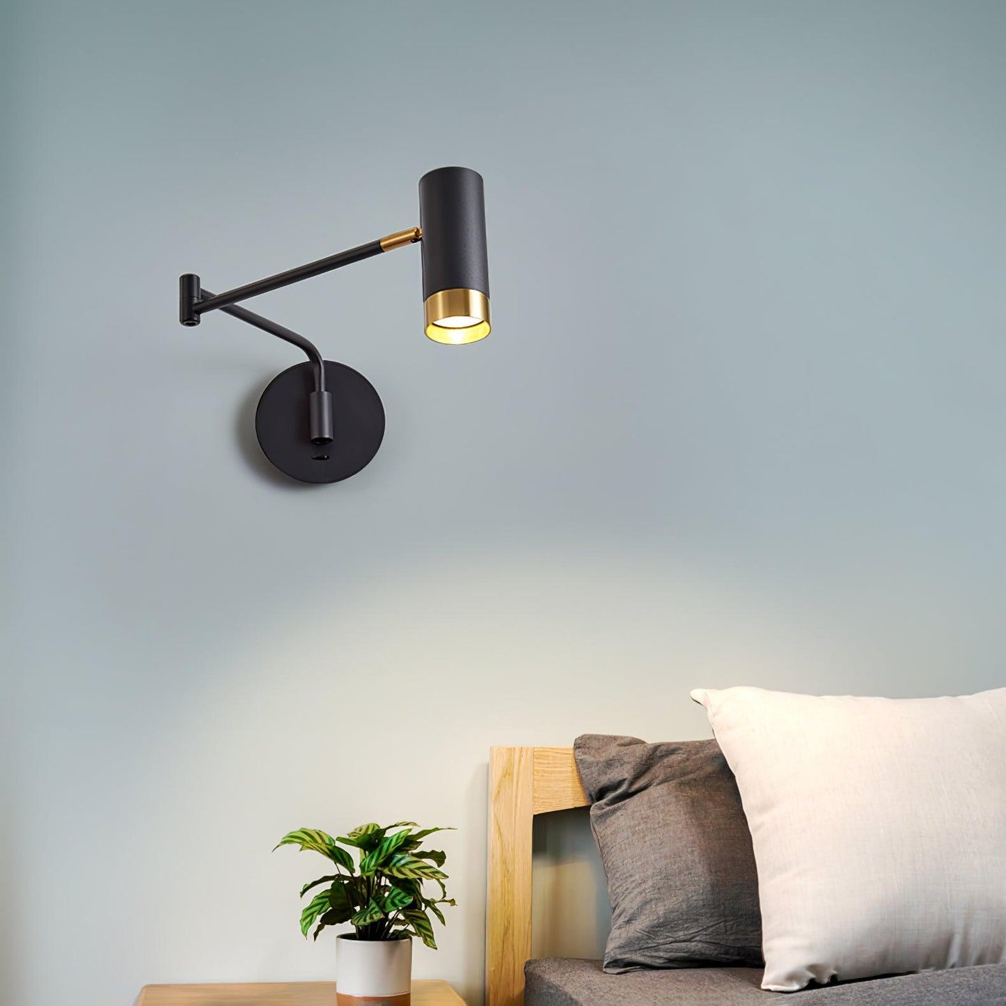 Ridge Arm Lamp bracket Wall Lamp