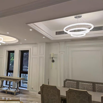 Ring Crystal Ceiling fixture Chandeliers