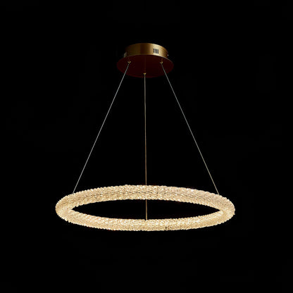 Ring Crystal Ceiling fixture Chandeliers