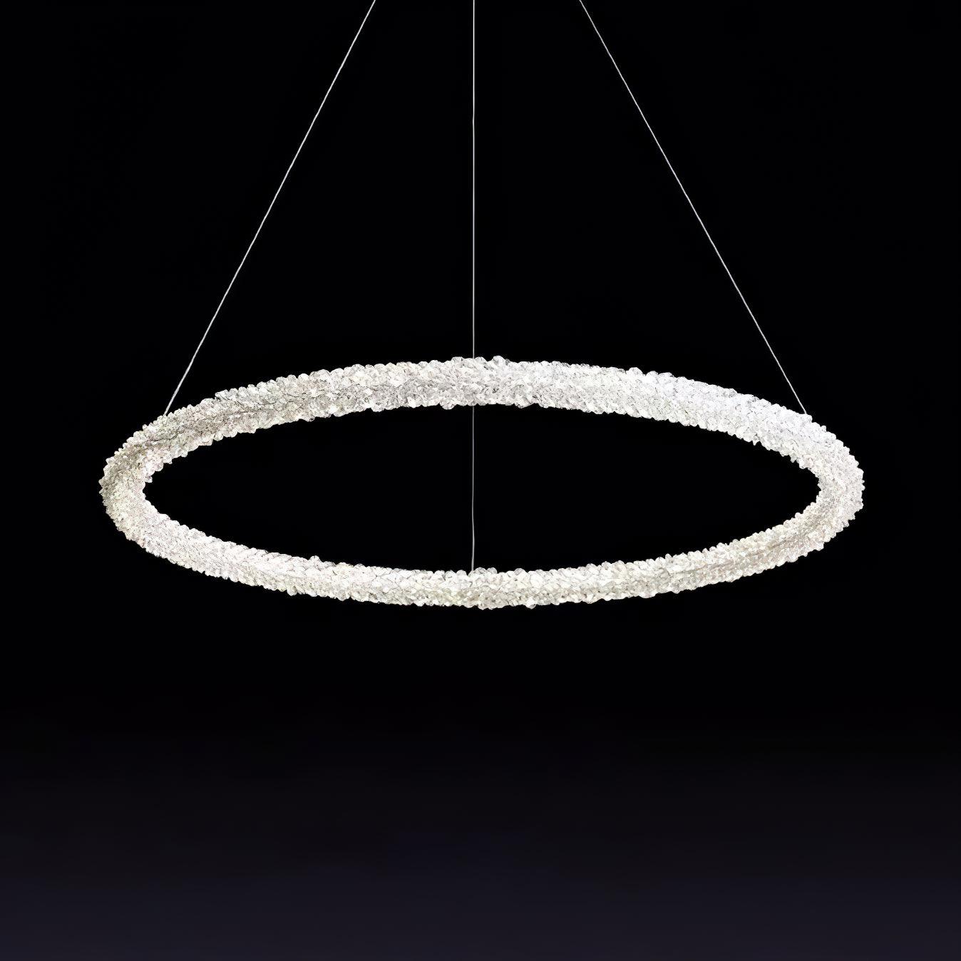 Ring Crystal Ceiling fixture Chandeliers