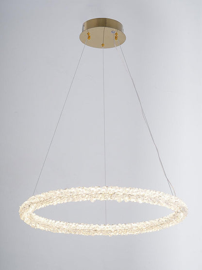 Ring Crystal Ceiling fixture Chandeliers