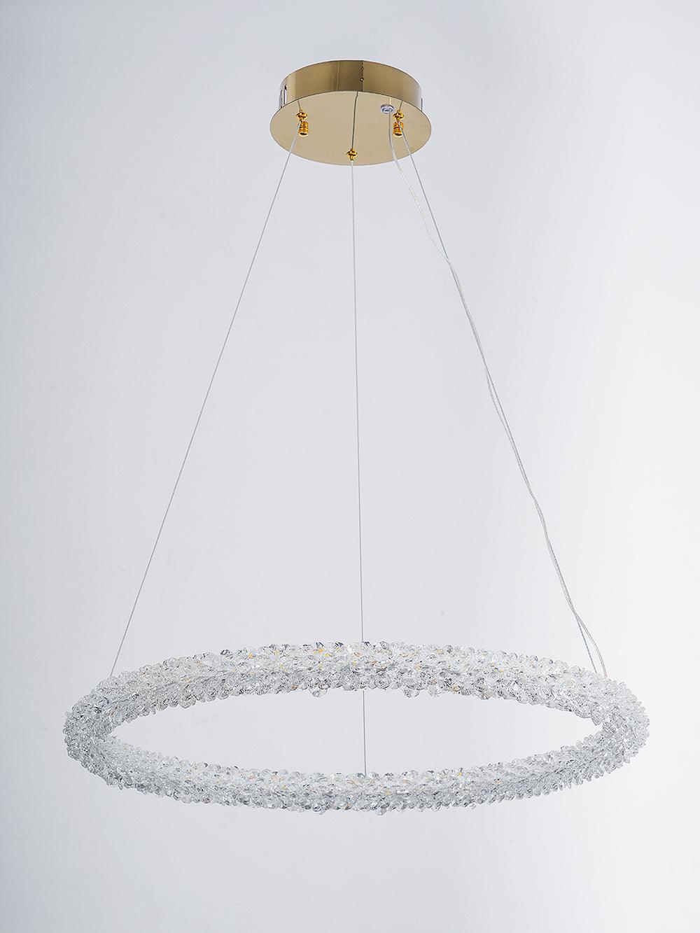 Ring Crystal Ceiling fixture Chandeliers