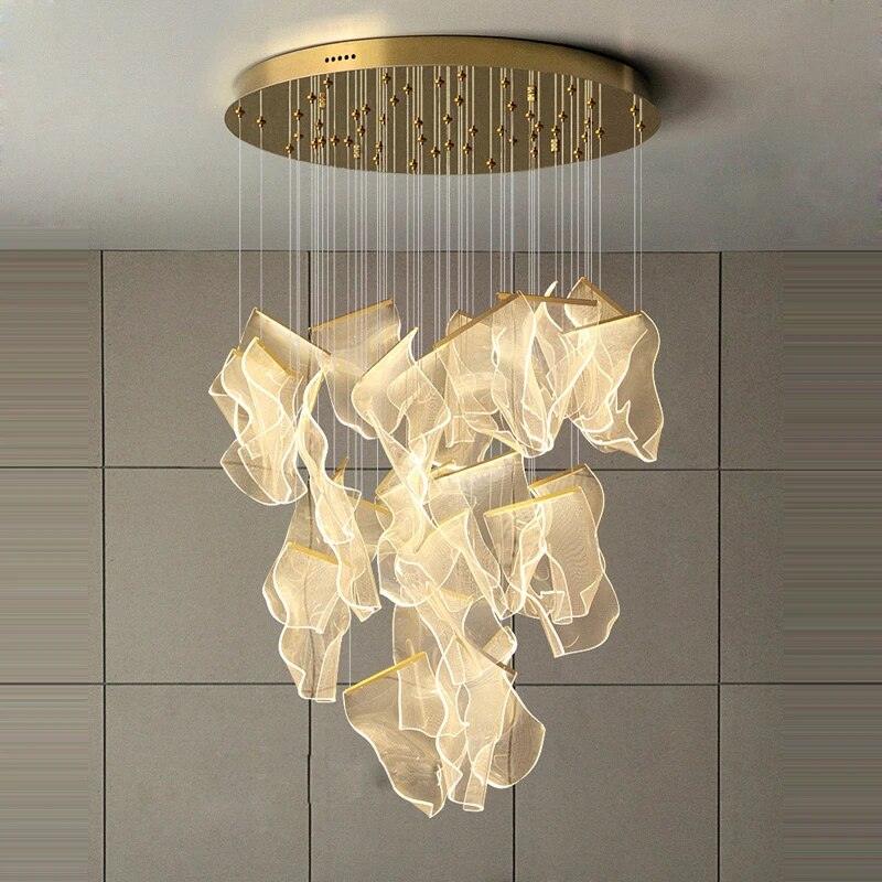 Acrylic LED Ceiling fixture Chandelier