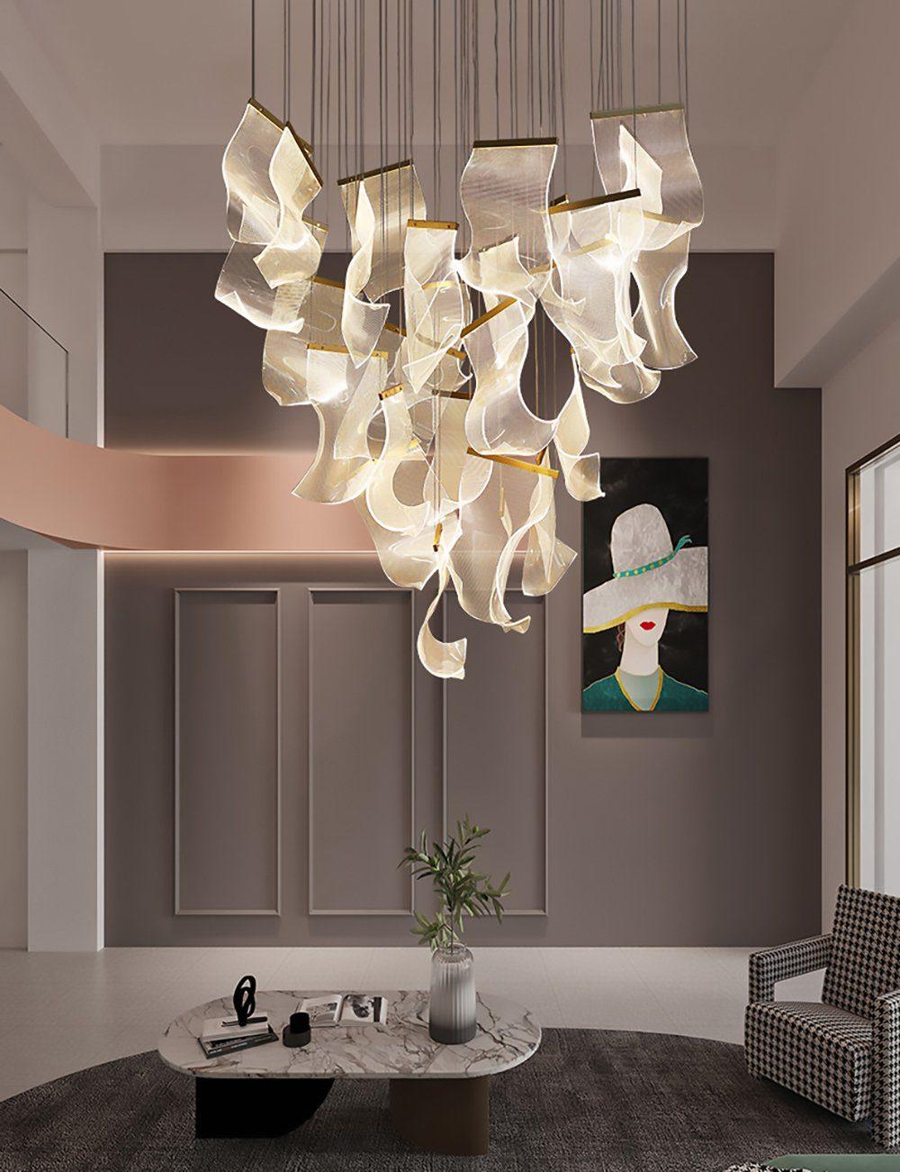 Acrylic LED Ceiling fixture Chandelier