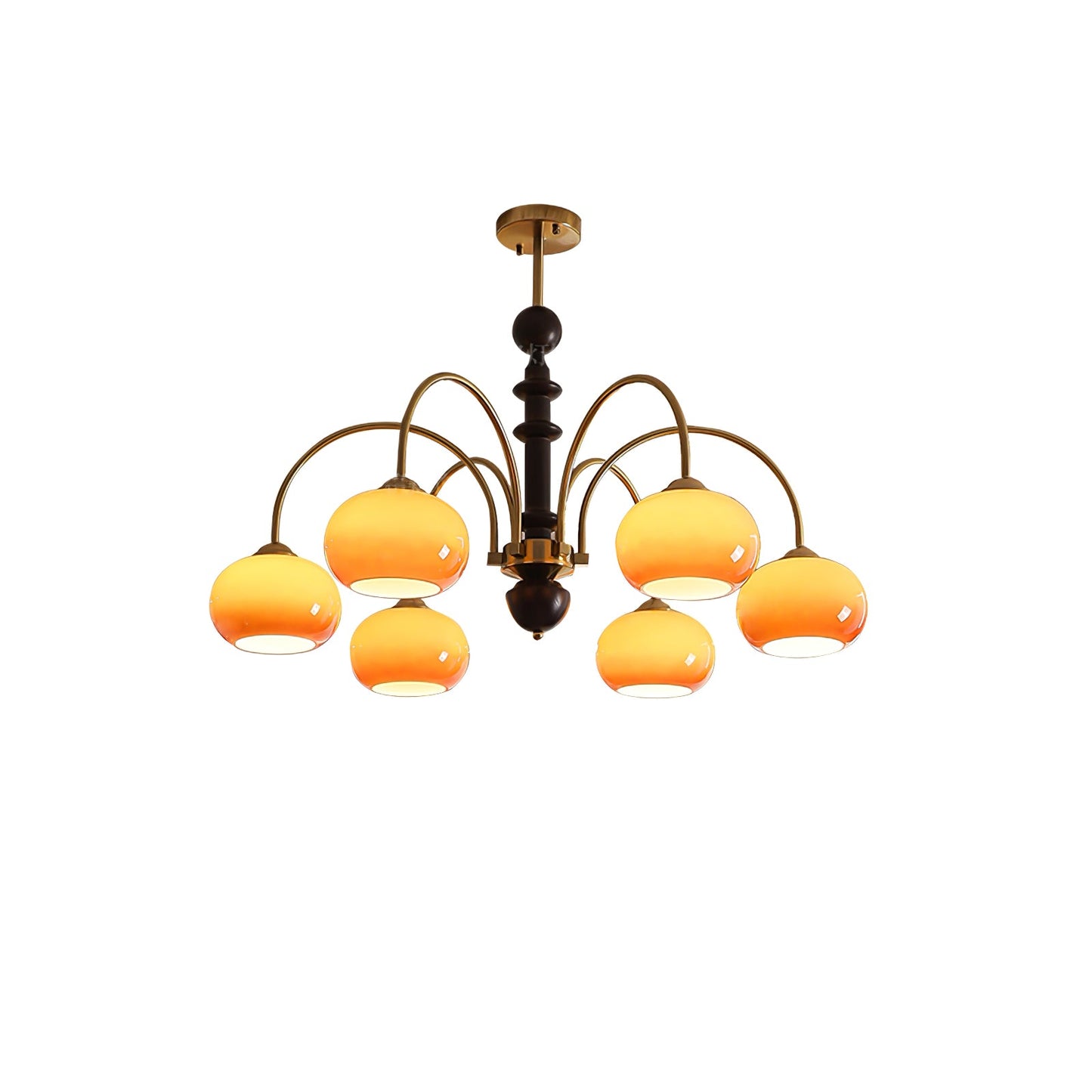 Ripe Persimmon Pendant light Chandelier