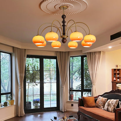 Ripe Persimmon Pendant light Chandelier