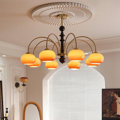 Ripe Persimmon Pendant light Chandelier