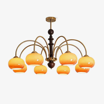 Ripe Persimmon Pendant light Chandelier