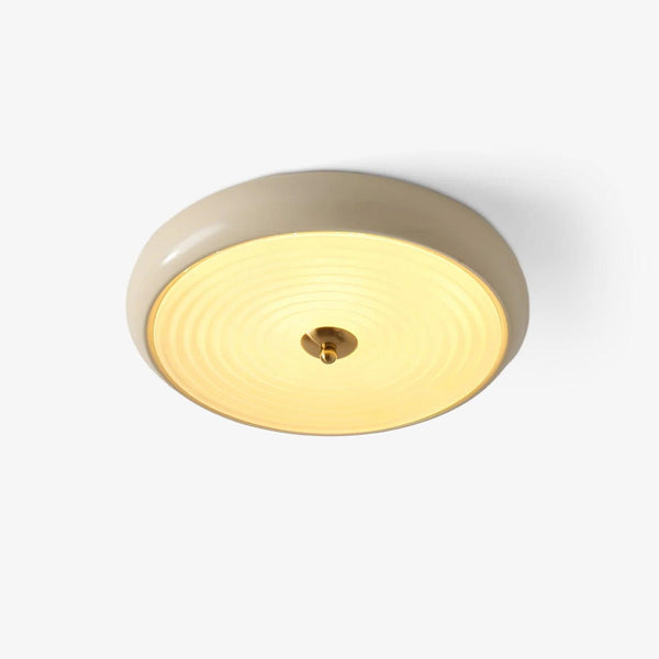 Ripple Cream Overhead light Ceiling Lamp