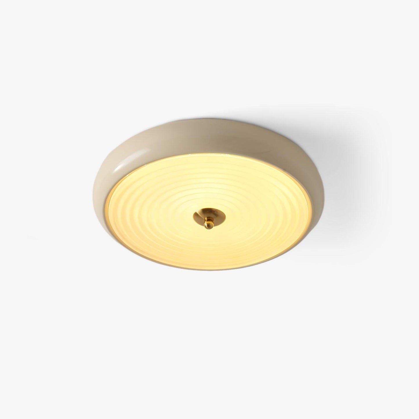 Ripple Cream Overhead light Ceiling Lamp