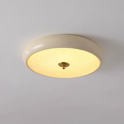 Ripple Cream Overhead light Ceiling Lamp