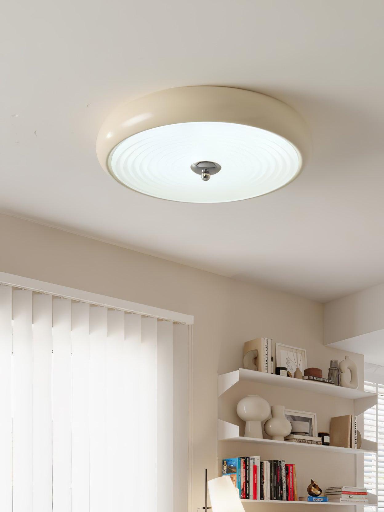 Ripple Cream Overhead light Ceiling Lamp