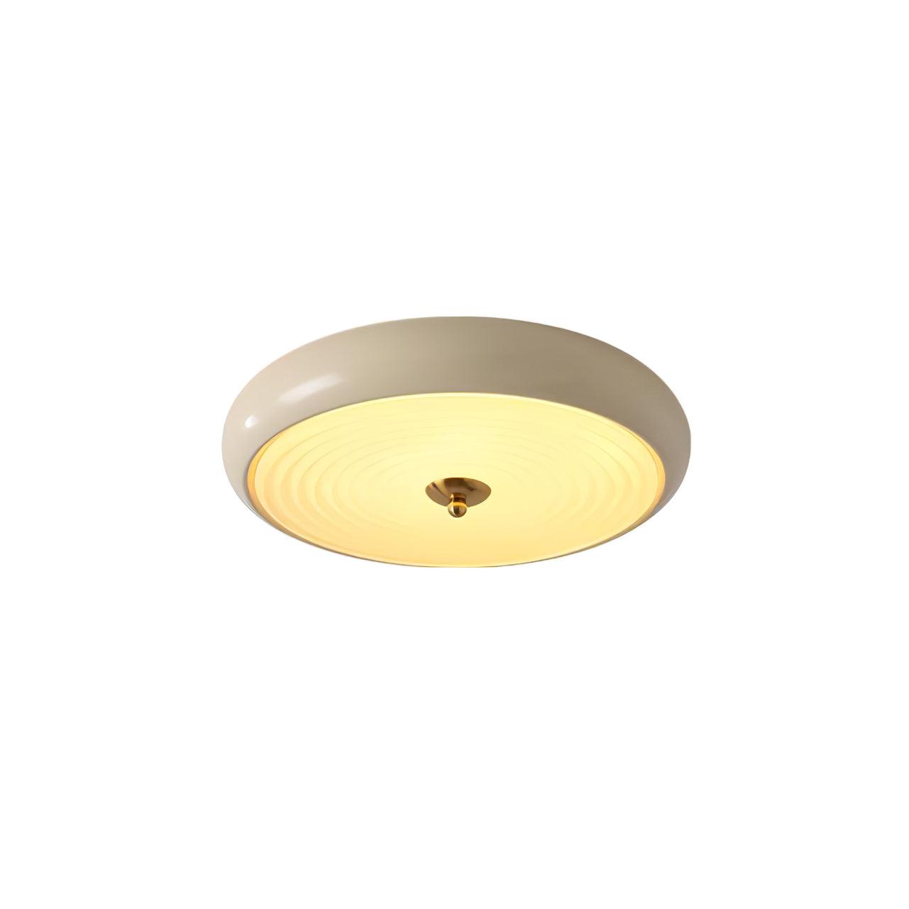 Ripple Cream Overhead light Ceiling Lamp