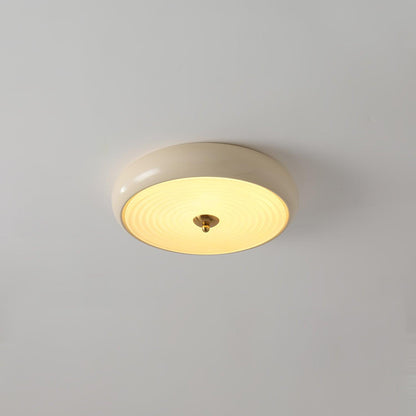 Ripple Cream Overhead light Ceiling Lamp