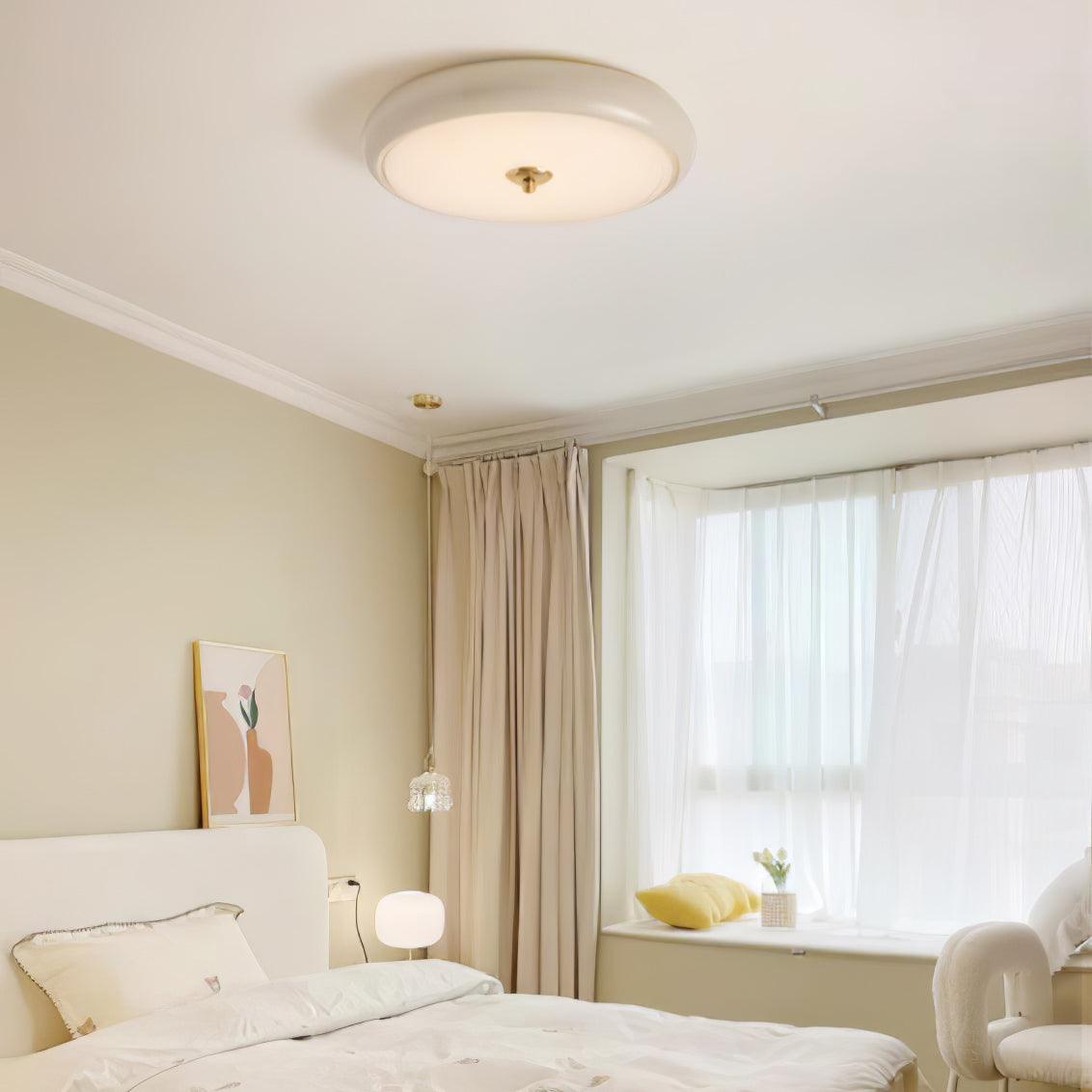 Ripple Cream Overhead light Ceiling Lamp