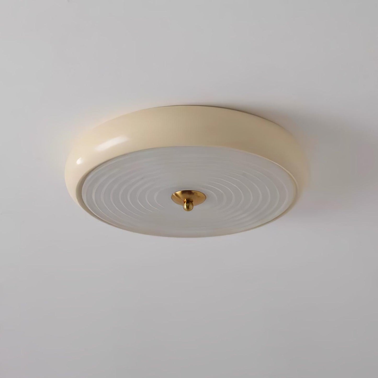 Ripple Cream Overhead light Ceiling Lamp