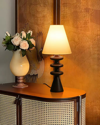 Ripple Wood Accent lamp Table Lamp