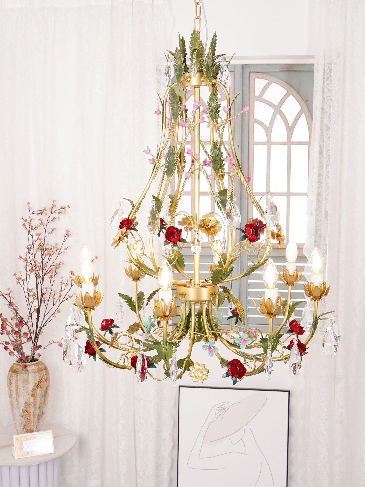 Rose Love Electrolier Chandelier