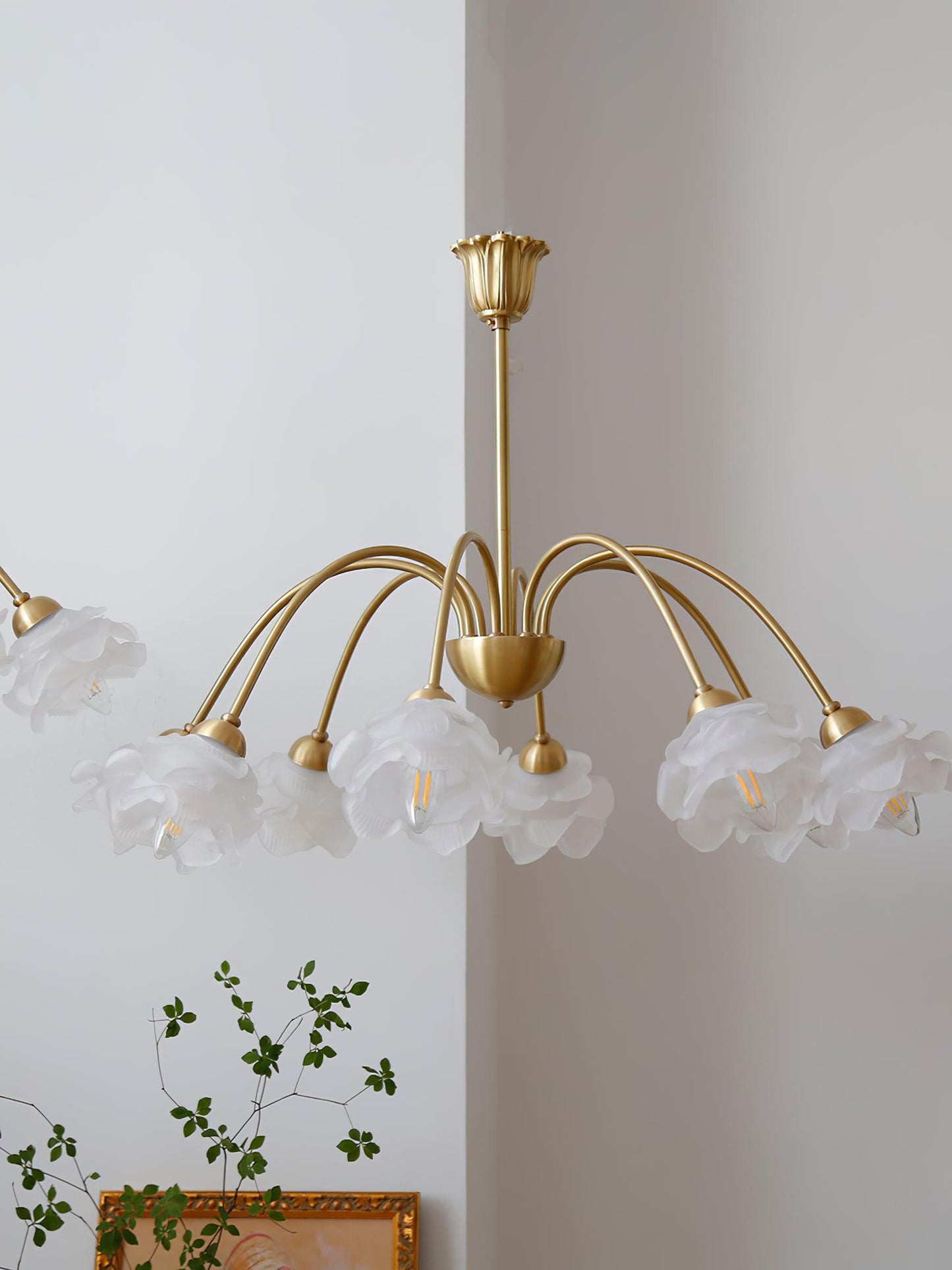 Roses Ceiling fixture Chandelier