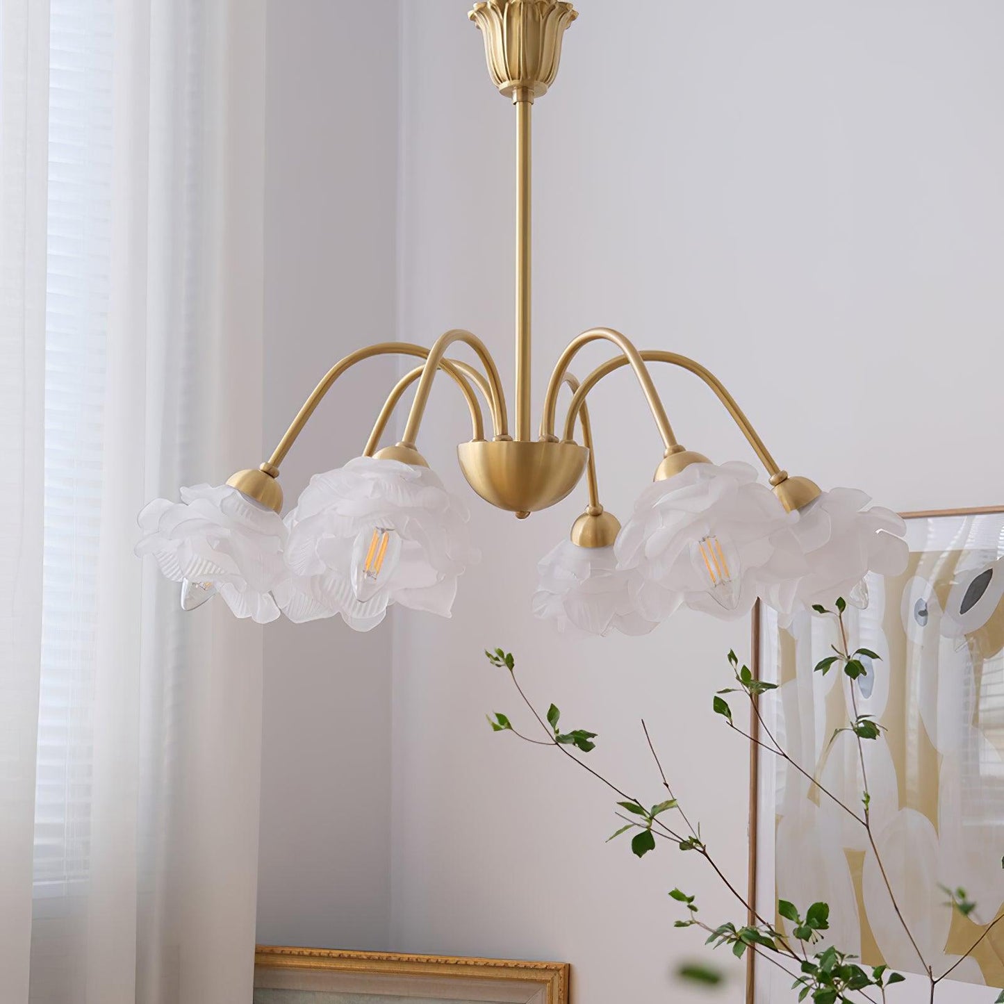 Roses Ceiling fixture Chandelier